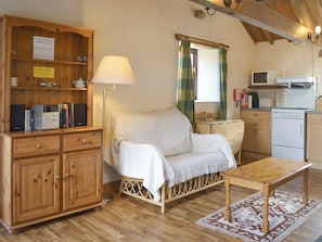 Comfy seating in lounge area | The Byre, Newby, near Appleby-in-Westmorland