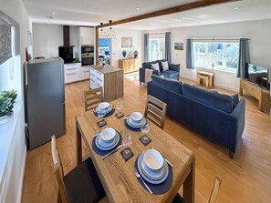 Open plan living space | Spring Cottage, Kentisbury, near Barnstaple