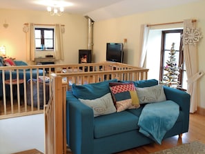 Cosy living area | Trevellyan Barn, St Austell