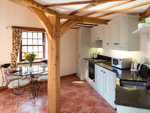 Kitchen/diner | The Hayloft - Waulkmill Cottages, Kinross, near Perth