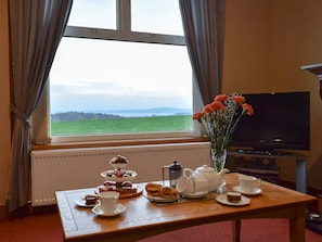 Comfortable living room | Bankhead Cottage, Aberdour, near Edinburgh