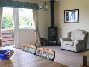 Living room/dining room | Pleasant Spot Lodge, Hartland Forest, near Bideford