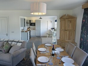 Beautifully furnished living/dining room with wood burner | Garden House, Thimbleby, near Northallerton
