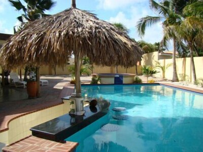 Swim Up Pool Bar
