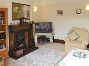 Comfortable living room | Half Moon Cottage, Martham, near Winterton