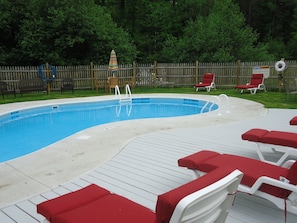 Our inground pool