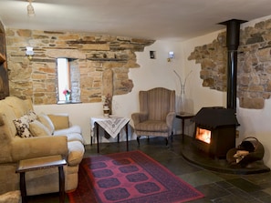 Living room | Well Barn, Tramagenna, nr. Camelford