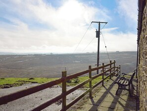 Blick von der Unterkunft