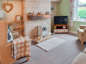 Living room | The Miner’s Cottage, Loftus, near Saltburn-by-the-Sea