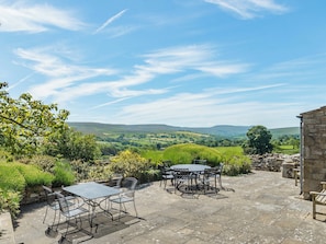 Patio | Town Head Cottage - Town Head, Melmerby, near Coverdale