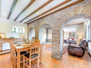 Open plan living space | Rhandir Barn - Cennen Cottages at Rhandir Farm, Trapp, near Llandeilo