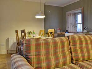 Open plan living/dining room/kitchen | The Cottage, Bankfoot, nr. Dunkeld