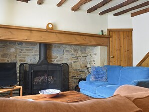 Cosy living area with beams | The Green, Richmond