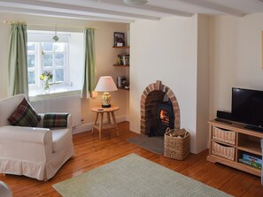 Warm and cosy living area | Rowan Cottage, Aislaby, near Whitby