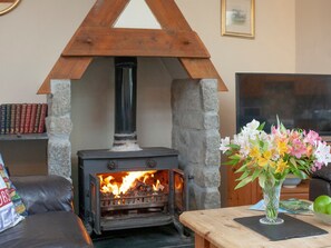 Living area | The Roundhouse - Higher Tresmorn Cottages, Tresmorn, Bude