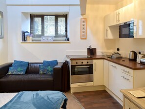 Cosy and romantic open plan living space  | The Stable Nest - The Stables Apartments, Bowness on Windermere