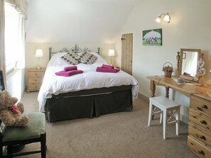 Double bedroom | Two Bridge Cottage, Bridge, nr. Chard