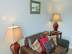 Beautifully decorated living room | The Wee Hoose, Linside, near Dornoch