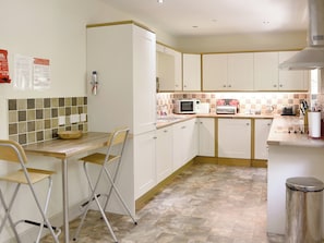 Well equipped kitchen area | The Gearings - Spindlestone Mill Apartments, Belford, near Bamburgh