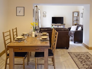 Spacious dining area | Dippers’ Folly - Jeffries Mill Cottages, Spring Gardens, Frome