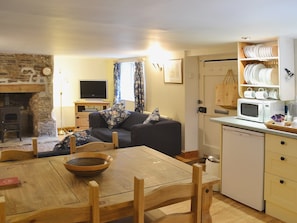 Open plan living/dining room/kitchen | George’s Cottage, Bucks Mills, nr. Clovelly