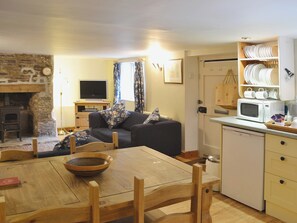 Open plan living/dining room/kitchen | George&rsquo;s Cottage, Bucks Mills, nr. Clovelly