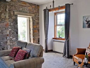 Delightful living room | Horsepark Cottage, Gatehouse of Fleet
