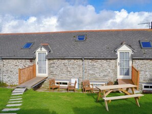 Beautiful barn conversion, reached via small bridges to upper floor  | The Shippen, East Prawle