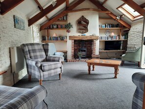 Living room | The Shippen, East Prawle