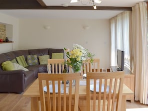 Delightful open plan living space | Apple Barrel Barn, Dunkeswell Abbey, near Honiton