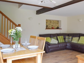 Light and airy open plan living space | Apple Barrel Barn, Dunkeswell Abbey, near Honiton