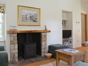 Relax in the cosy living room area | Westerton Lodge - Westerton, Crieff
