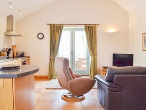 Cosy and comfortable living area | The Wests - Grange Farm Cottages, Spaunton, near Lastingham