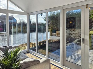 Conservatory | Water&rsquo;s Edge Holiday Home, Beadnell
