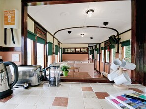 Kitchen | Brockford Railway Sidings - Railway Carriage Two, Brockford, nr. Stowmarket