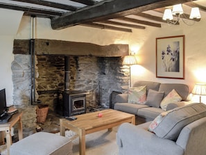 Living room with character | Crogen Bryn Awel, Bala