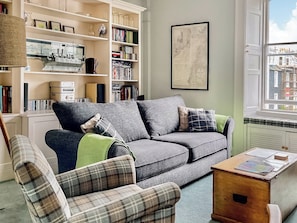 Characterful living room | Cochrane House, Kirkcudbright