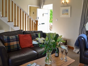 Cosy living room | Broomhouse Lodge, Edrom, near Duns