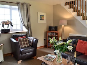 Cosy living room | Broomhouse Lodge, Edrom, near Duns