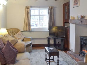 Cosy living room | Swiss Cottage, Alrewas, near Lichfield