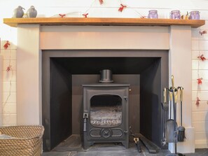 Welcoming multifuel burner in the living room | Craig Lora, Dalmally, near Oban