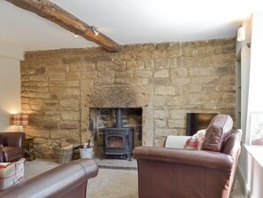 Characterful living room | Blackcurrant Cottage at Stanton Ford Farm, Baslow, near Bakewell