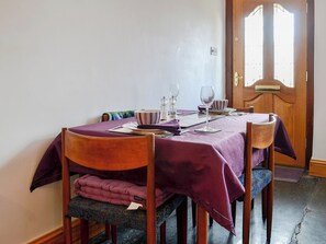 Modest dining area | View Cottage, Settle