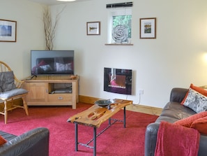 Welcoming living room | 1¾ Denwick View, Alnwick