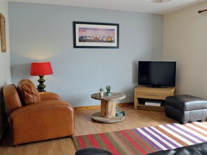 Stylishly furnished living/dining room | Shoemakers Steading, Hopeman, near Elgin