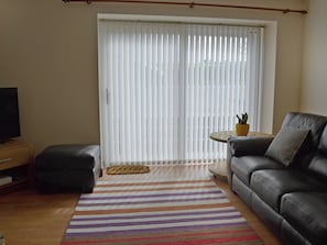 Stylishly furnished living/dining room | Shoemakers Steading, Hopeman, near Elgin