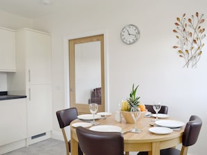 Well presented kitchen/ dining room | The Bungalow, Gatehouse of Fleet, near Castle Douglas