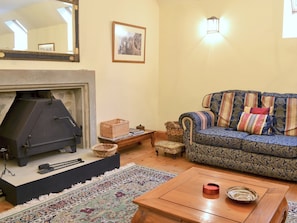 Homely living room | The Granary, Lanton, near Jedburgh