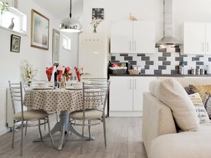 Convenient dining area | The Duck House - Dynes Farm, Bilsington, near Ashford