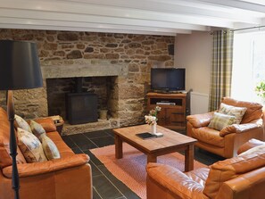 Living room | Prideaux Farm Cottages - Prideaux Farmhouse, St Blazey, nr. Par
